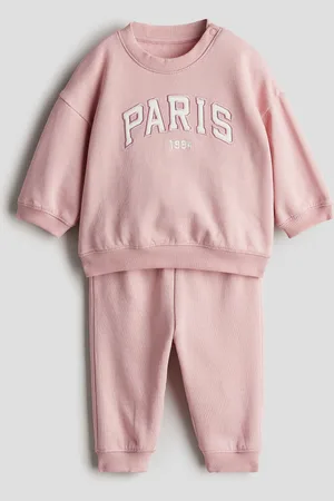 H&M 2-piece text-motif set