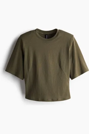 H&M Shoulder-pad T-shirt