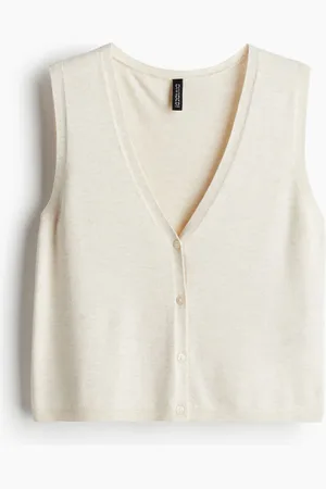 H&M Button-front sweater vest