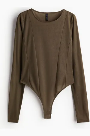 H&M Textured jersey thong body