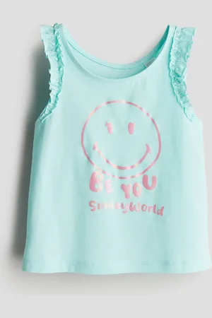 H&M Frill-trimmed vest top