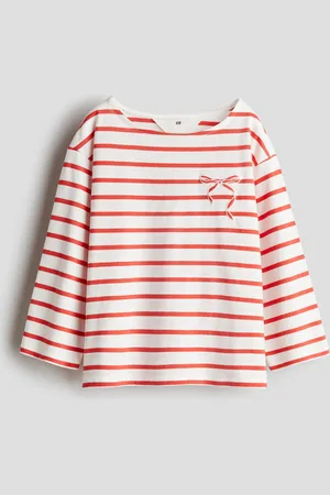H&M Embroidery-detail cotton top