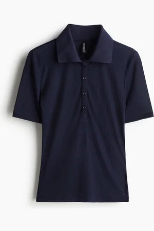 H&M Ribbed polo shirt
