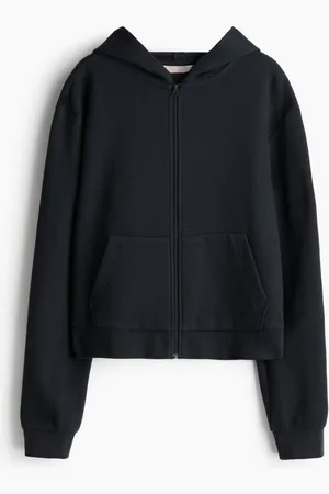 H&M Waffled zip-through hoodie