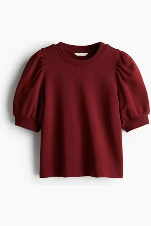 H&M Puff-sleeved top