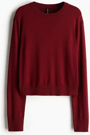 H&M Short fine-knit jumper