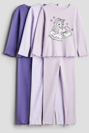 H&M 3-pack cotton pyjamas