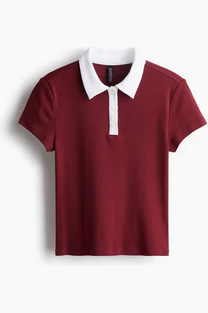 H&M Cropped polo shirt