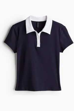 H&M Cropped polo shirt