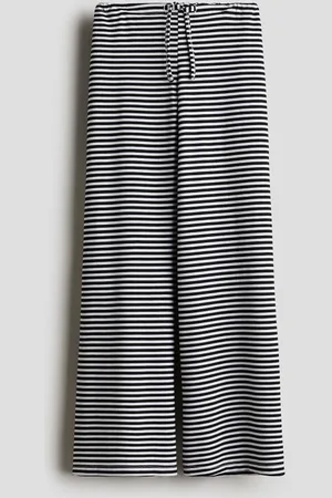 H&M Wide jersey trousers