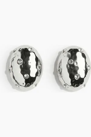 H&M Rhinestone-embellished earrings