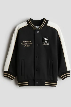 H&M Motif-detail baseball jacket