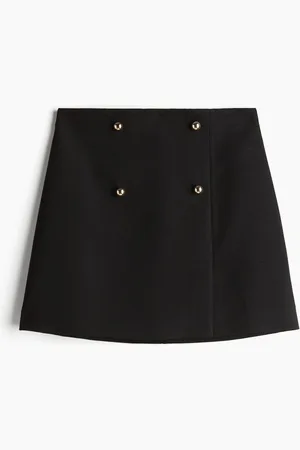 H&M Button-front mini skirt