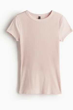 H&M Ribbed T-shirt