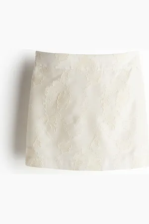 H&M Jacquard-weave skort