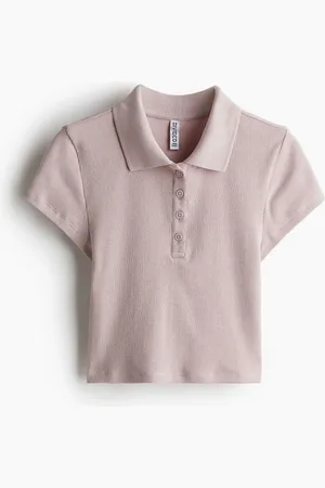 H&M Ribbed polo shirt