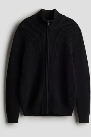H&M Zip-through cotton cardigan