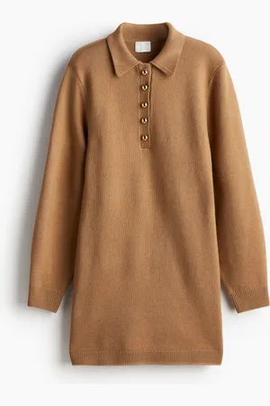 H&M Fine-knit collared dress