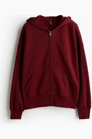 H&M Oversized zip-through hoodie