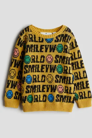 H&M Jacquard-knit cotton jumper