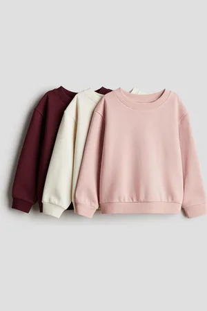 H&M 3-pack brushed-inside sweatshirts