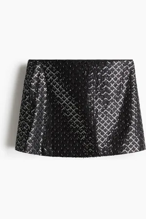 H&M Embellished mini skirt