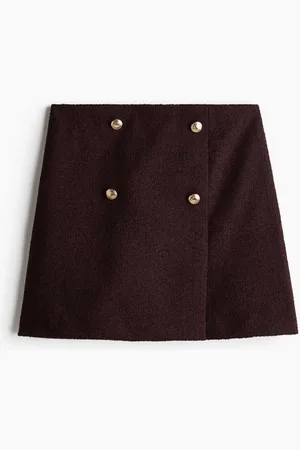 H&M Button-front mini skirt