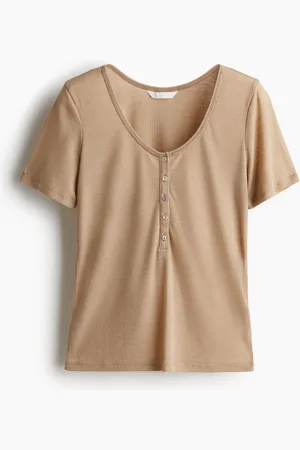 H&M Short-sleeved Henley top