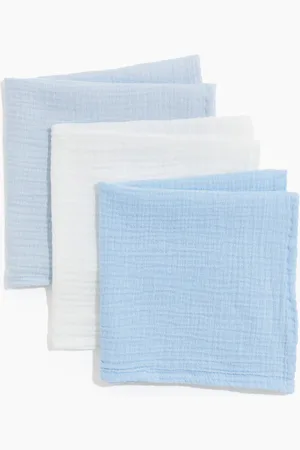 H&M 3-pack muslin comfort blankets