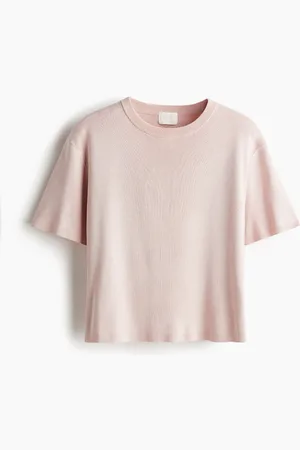 H&M Fine-knit T-shirt