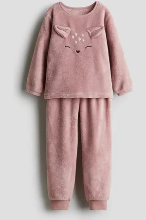 H&M Appliquéd pile pyjamas