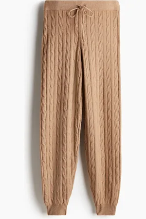 H&M Cable-knit joggers