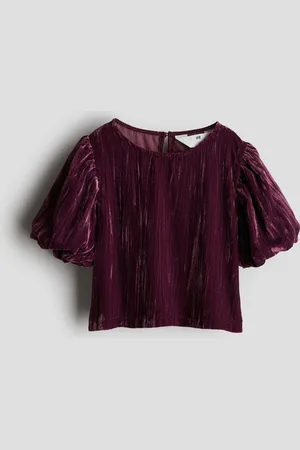 H&M Puff-sleeved top