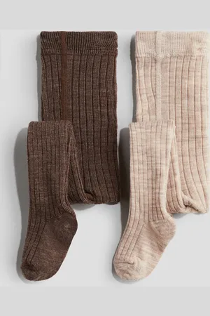 H&M 2-pack wool-blend tights