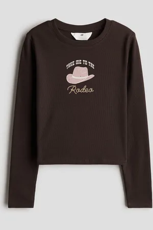 H&M Ribbed cotton top