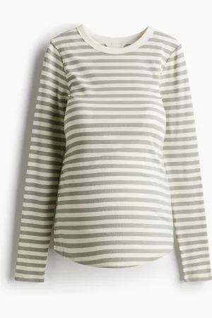 H&M MAMA Ribbed jersey top