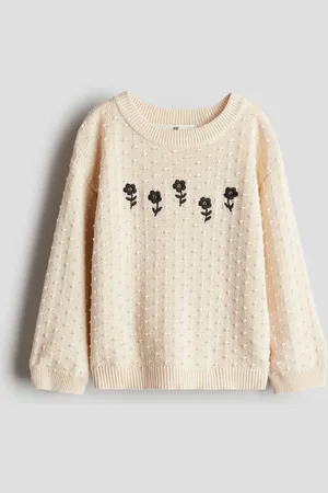H&M Patterned cotton jumper