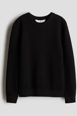 H&M Textured-knit jumper