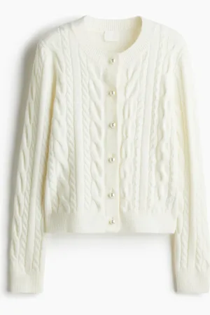 H&M Cable-knit cardigan