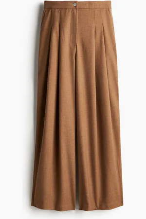 H&M Pleat-front twill trousers