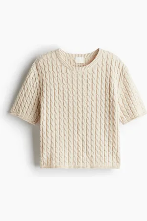 H&M Cable-knit top