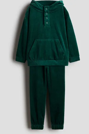 H&M 2-piece ribbed velour set