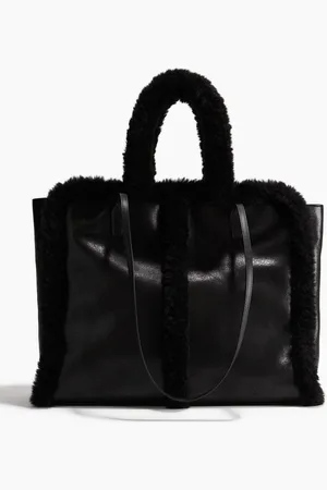 H&M Fluffy-trim shopper
