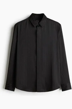 H&M Regular Fit Rhinestone-embellished shirt