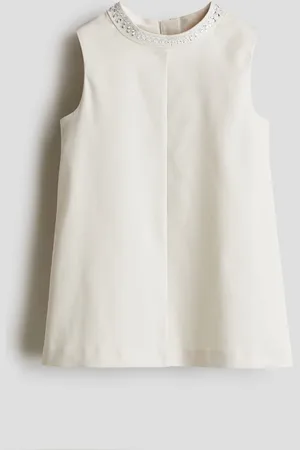 H&M Rhinestone-detail A-line dress
