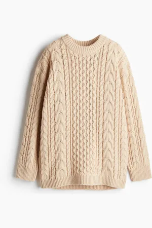 H&M Wool-blend cable-knit jumper