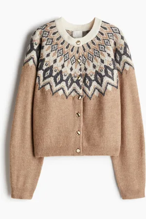 H&M Jacquard-knit cardigan