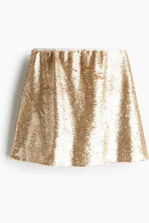 H&M Sequined mini skirt