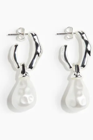 H&M Pendant hoop earrings