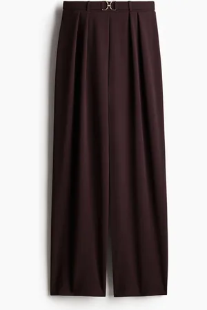 H&M Buckle-detail tailored trousers